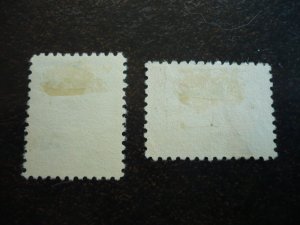 Stamps  - Cuba - Scott# C61-C62 - Used Set of 2 Air Mail Stamps