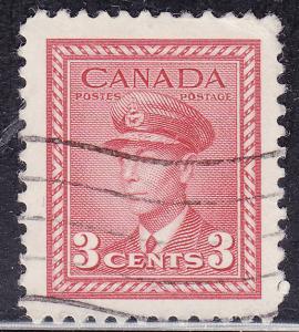 Canada 251 King George VI WWII War 1942