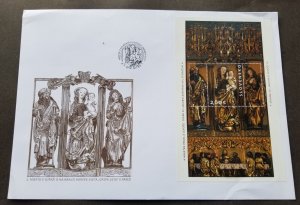 Slovakia St.James Altar Church Of St James In Levoča 2018 (FDC) *c scan *rare