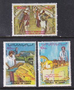 Yemen People's Democratic Republic 156-158 MNH VF