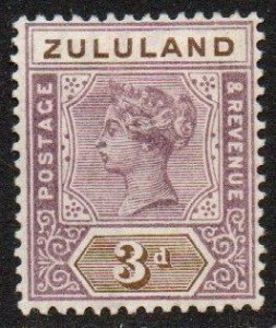 Zululand Sc #18 Mint Hinged