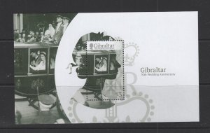 Gibraltar #1619 (2017 Royal Wedding Anniversary sheet) VFMNH CV $7.75