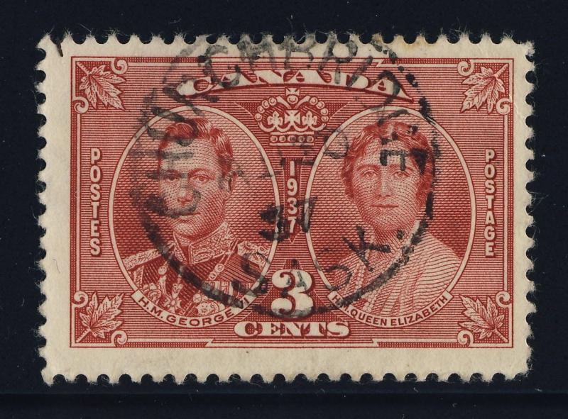 CANADA - 1937 - CHURCHBRIDGE / SASK. CANCEL ON SG 356 - VERY FINE