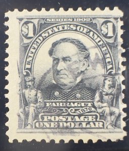 US Scott #311 used with nice cancel placement and crisp