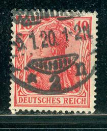 Germany Reich Scott # 83d, used