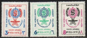 Saudi Arabia Sc #252-254 MNH