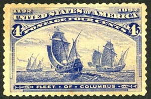 U.S. #233 MINT OG NH