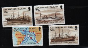 Ascension Islands 1999 Cable & Wireless SG790/3 mint set of 4