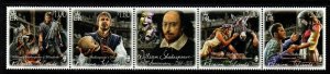 PITCAIRN ISLANDS SG954/7 2015 WILLIAM SHAKESPEARE MNH