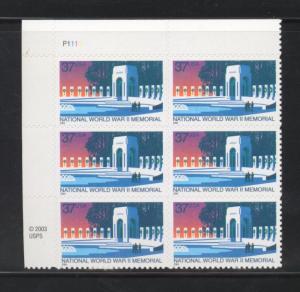 #3862 MNH Plate & Copy Block