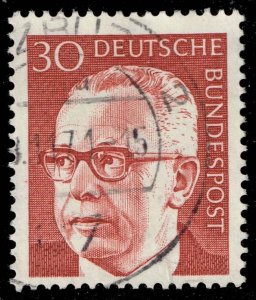 Germany #1031 Gustav Heinemann; Used