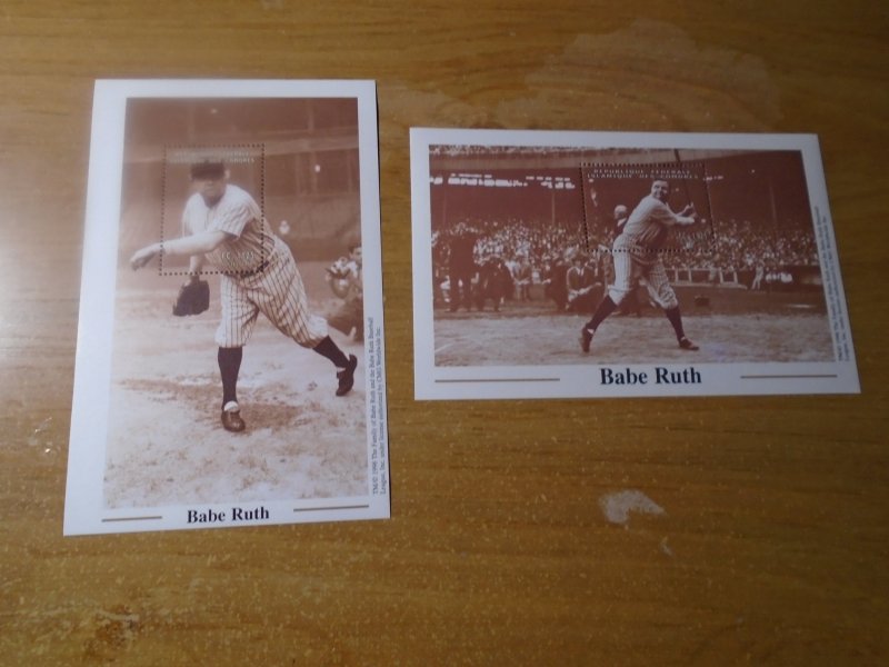 Comoro Islands  MNH   Baseball   Babe Ruth