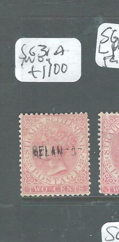 MALAYA SELANGOR   (P0308B2) QV 2C  SG 31A  MOG