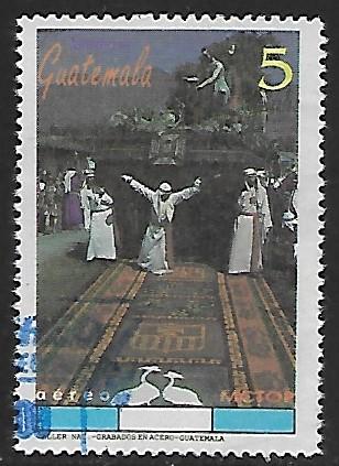 Guatemala # C857 - Holy Week Procession - used   -{BRN17}