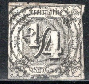 German States Thurn & Taxis Scott # 15, used