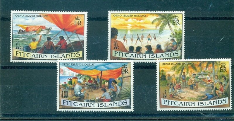 Pitcairn Is. - Sc# 427-30. 1995 Oeno Island. MNH $7.75.