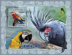 Mozambique 2007 MNH - Parrots. Sc 1790, YT 171, Mi 3031/BL226