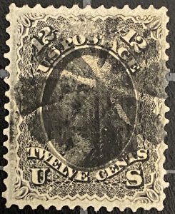 US Stamps - SC# 97 - Used - F Grill - SCV = $260.00