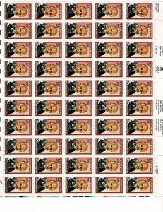 W.E.B. Du Bois Black Heritage 29c US Postage Sheet VF MNH #2617