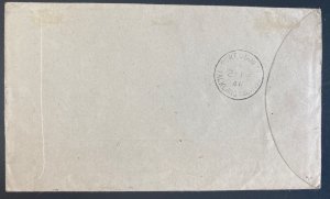 1946 South Orkneys Falkland Island Cover To England Pictorial Stamps