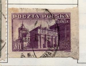 Poland 1944-46 Early Issue Fine Used 3zt. 190930