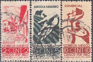 Mexico  #751-753 Used