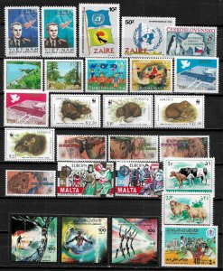 Worldwide Lot of Mint Never Hinged Stamps With Mostly Sets