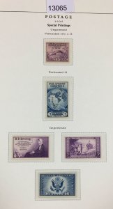 MOMEN: US STAMPS  1935 MINT OG NH COLLECTION LOT #13065