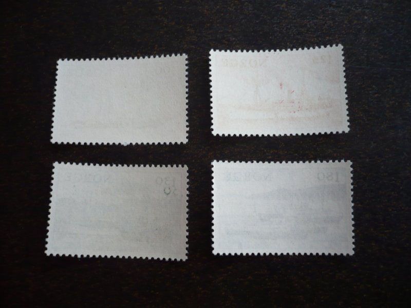 Stamps - Norway - Scott# 698-701 - Mint Never Hinged Set of 4 Stamps