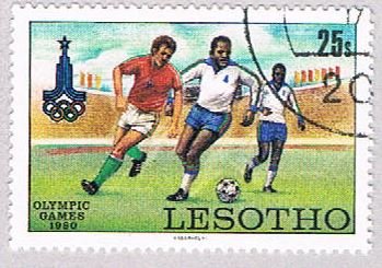 Lesotho Soccer 25 - pickastamp (AP103401)