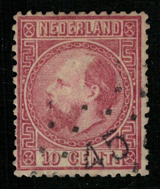 1867, King William III, Netherland, 10 cent, CV $169 (T-6929)