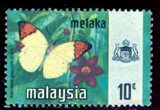 Malaysia, Malacca: 1965: Sc. # 78; O/Used Single Stamp