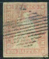 Switzerland Scott 33 imperforate 1857 CV $325, the dull p...