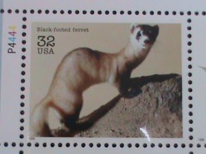 ​UNITED STATES 1996 -SC#3105 ENDANGERED SPECIES-ANIMALS-MNH SHEET-VERY FINE
