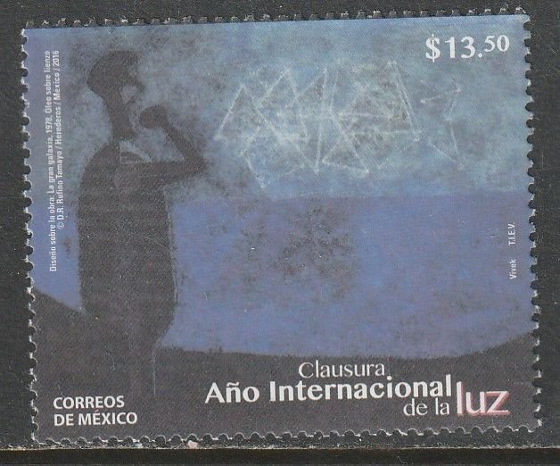 MEXICO 2992, END OF INTERNATIONAL YEAR OF LIGHT, MINT NH, VF.