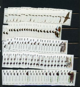 Victoria, Australia Duck, Deer & Quail stamps. Enormous hoard. Super price