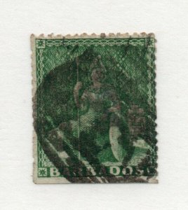 Barbados - SG# 17 Used ( some clipped perfs)  / no wmk    -   Lot 0721245