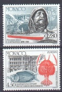 1994 Monaco 2178-79 Sea fauna / Europa Sept 3,50 €