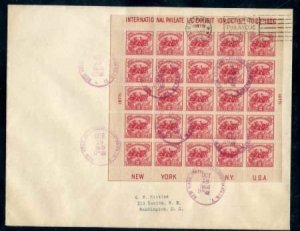 US 630 Pristine Nickles FDC tied by hand and cancels