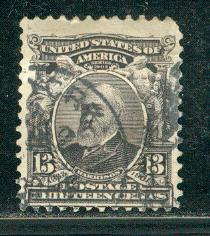 United States Scott # 308, used