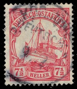 German East Africa #33 Yacht Hohenzollern; Used