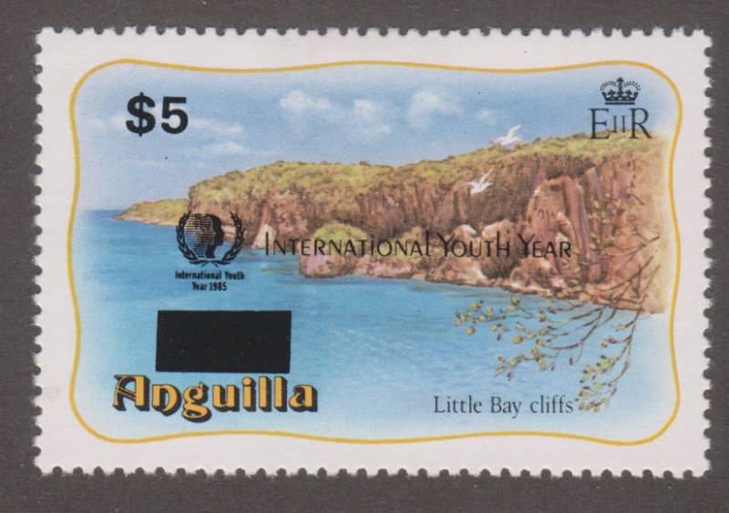 Anguilla 647 Little Bay cliffs O/P 1985