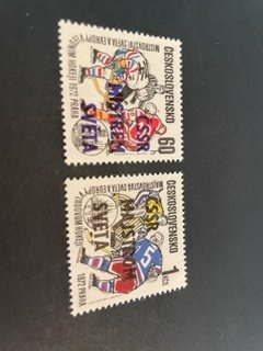 Czechoslovakia sc 1845,1846 MH comp set