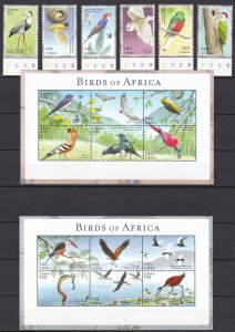 Liberia, Fauna, Birds MNH / 2001