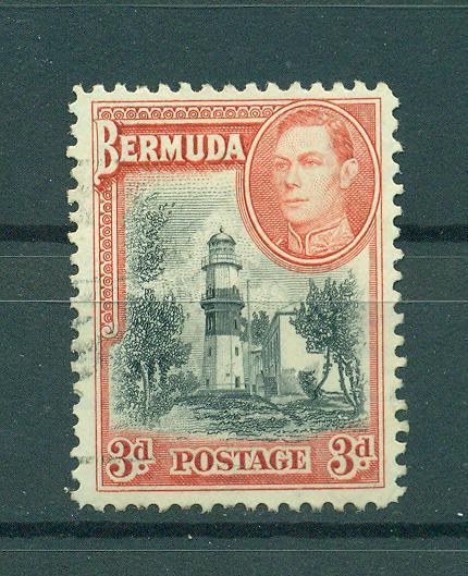 Bermuda sc# 121 used cat value $2.25