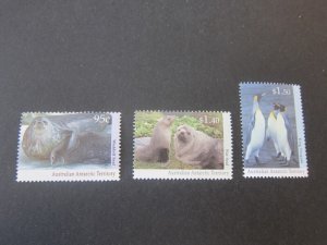 Australia Antarctic 1992 Sc L86,88-9 MNH