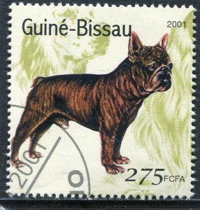 Guinea Bissau 2001 DOG 1 value Perforated Fine used VF