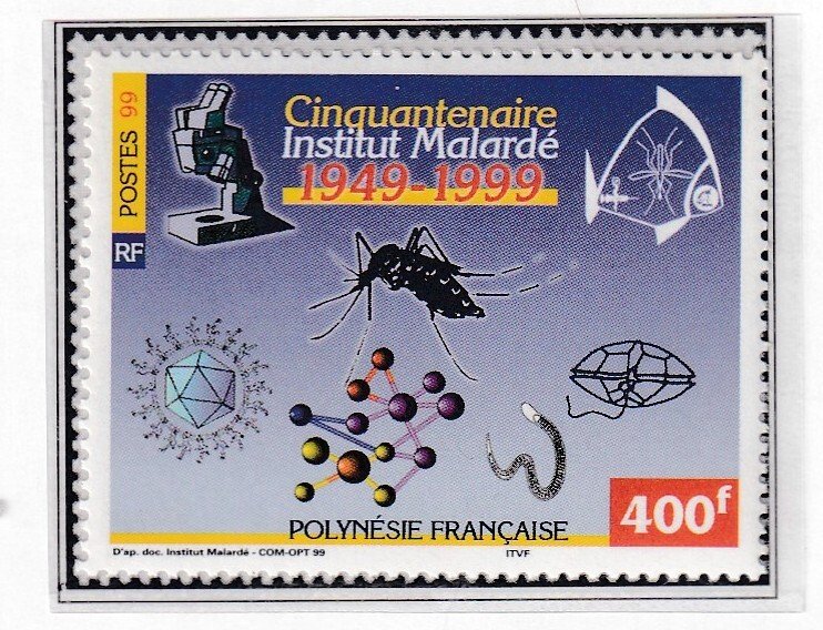 French Polynesia 1999 - Medical Research   - MNH  Single   # 763