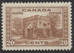 Canada #243 20c Fort Garry Gate Mint OG VF NH