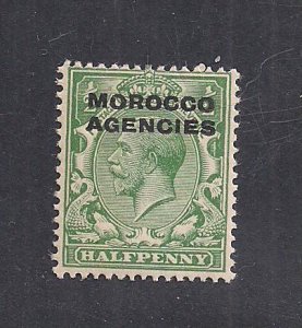 GREAT BRITAIN OFFICES - MOROCCO SC# 200   F/MLH  1918